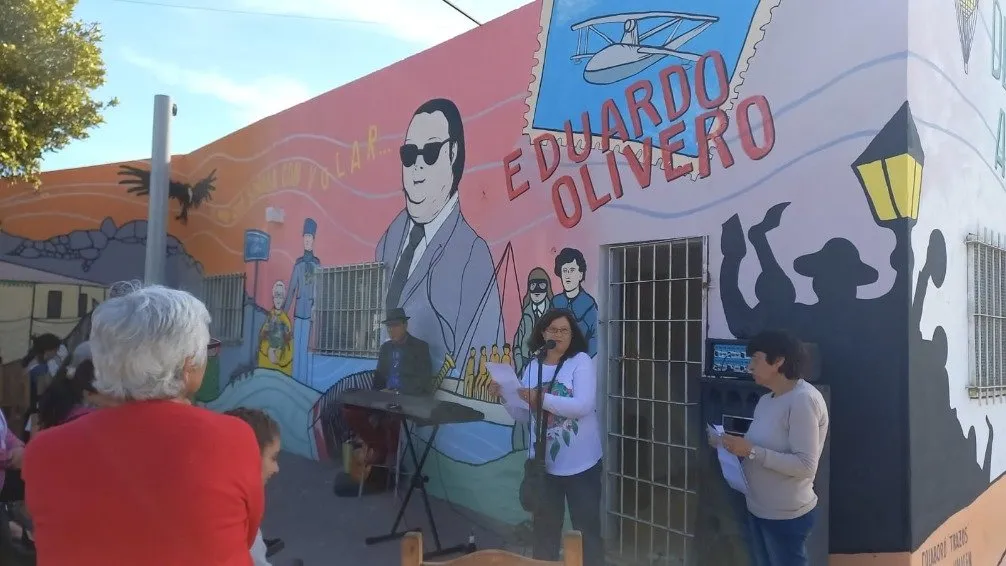 Inauguraron un Mural en homenaje a Eduardo Olivero